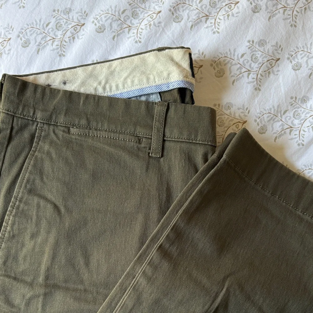 J. Crew Stretch Men’s Chinos in Brown